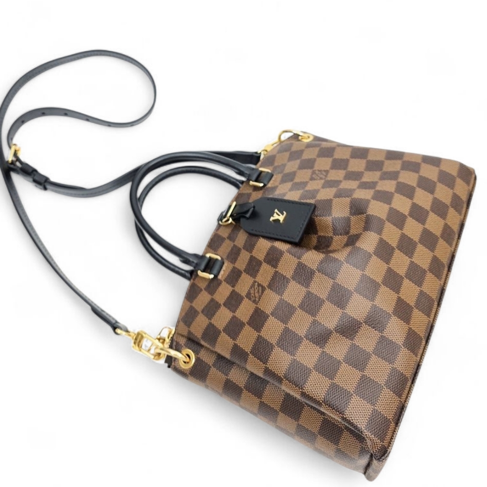 ✨️Excellent Condition Authentic Louis Vuitton Odeon Tote Pm Damier Ebene - Picture 11 of 16